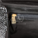 Vintage Chanel Flap Bag Black Wicker Gold Hardware