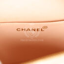 Vintage Chanel Round Vanity Bag Beige and Black Patent Leather Antique Gold Hardware