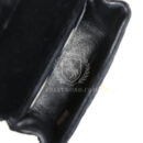 Vintage Chanel Micro Kelly Child Flap Bag Black Velvet Gold Hardware