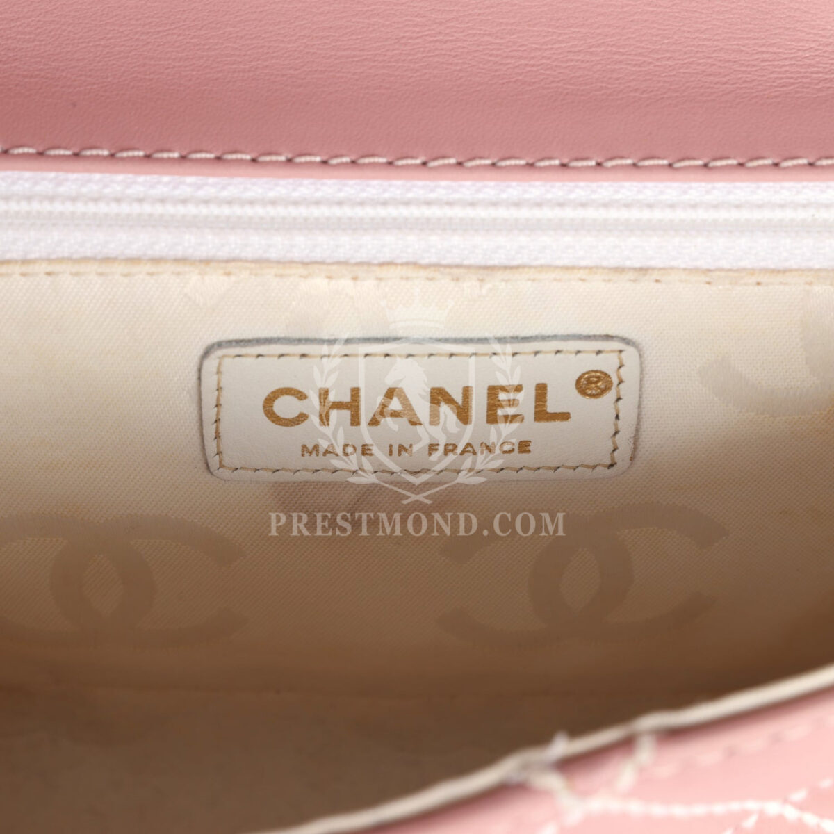 Vintage Chanel Mini Wild Stitch Surpique Top Handle Flap Bag Pink Calfskin Gold Hardware — изображение 7