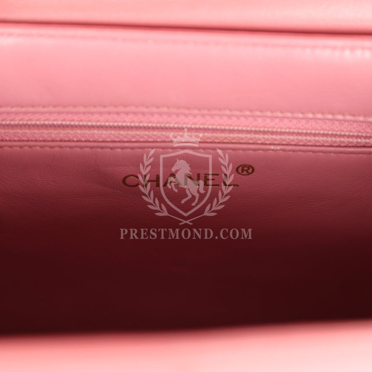 Vintage Chanel Large Kelly Pink Lambskin Gold Hardware — изображение 8
