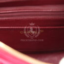 Vintage Chanel Medium Classic Flap Backpack Burgundy Velvet Gold Hardware
