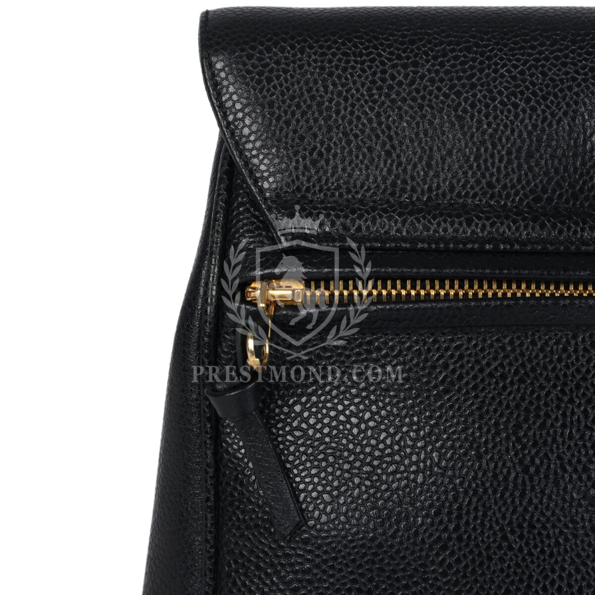 Vintage Chanel Medium CC Backpack Black Caviar Gold Hardware — изображение 6