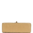 Vintage Chanel Small Diana Flap Bag Beige Lambskin Gold Hardware