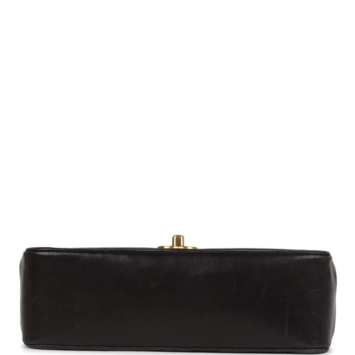 Vintage Chanel Small Diana Flap Bag Black Lambskin Gold Hardware — изображение 6