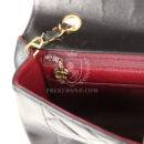 Vintage Chanel Medium Diana Flap Bag Black Lambskin Gold Hardware