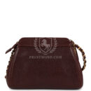 Vintage Chanel CC Shoulder Bag Brown Caviar Gold Hardware