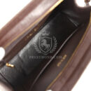 Vintage Chanel Mini Shopper Shoulder Bag Brown Caviar Gold Hardware