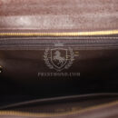 Vintage Chanel Mini Shopper Shoulder Bag Brown Caviar Gold Hardware
