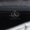 Vintage Chanel Jumbo Classic Mademoiselle Vertical Flap Black Caviar Gold Hardware
