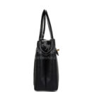 Vintage Chanel Large Kelly Black Caviar Gold Hardware