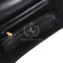 Vintage Chanel Large Kelly Black Caviar Gold Hardware
