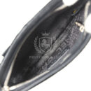 Vintage Chanel No. 5 Camelia Pochette Black Velvet Silver Hardware