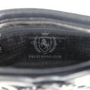 Vintage Chanel No. 5 Camelia Pochette Black Velvet Silver Hardware