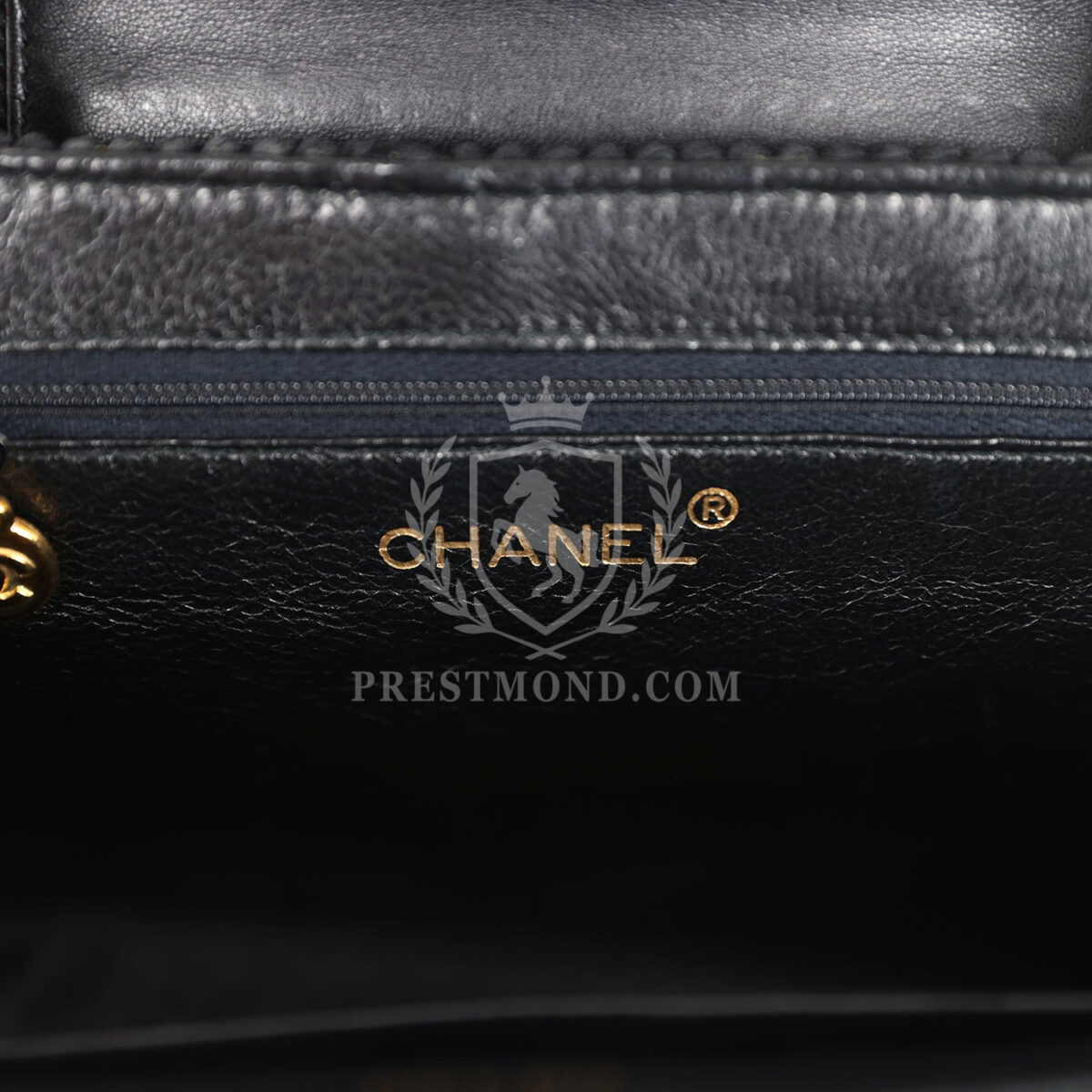 Vintage Chanel Large Kelly Rope Black Woven Gold Hardware — изображение 7