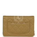 Chanel Wallet on Chain WOC Olive Green Caviar Light Gold Hardware