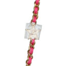 Chanel Wallet on Chain WOC Fuchsia Caviar Antique Gold Hardware