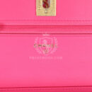 Chanel Wallet on Chain WOC Fuchsia Caviar Antique Gold Hardware