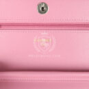 Chanel Classic Wallet On Chain WOC Pink Multicolored Tweed Gold Hardware