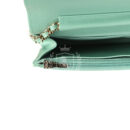 Chanel Wallet On Chain WOC Light Green Caviar Light Gold Hardware