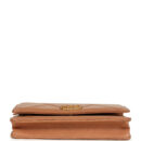 Chanel 19 Wallet On Chain WOC Brown Shiny Lambskin Mixed Metal Hardware