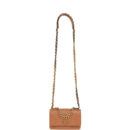 Chanel 19 Wallet On Chain WOC Brown Shiny Lambskin Mixed Metal Hardware