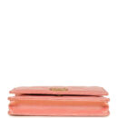 Chanel 19 Wallet On Chain WOC Pink Iridescent Shiny Lambskin Mixed Metal Hardware