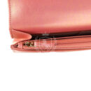 Chanel 19 Wallet On Chain WOC Pink Iridescent Shiny Lambskin Mixed Metal Hardware