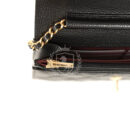 Chanel Wallet On Chain WOC Black Caviar Gold Hardware