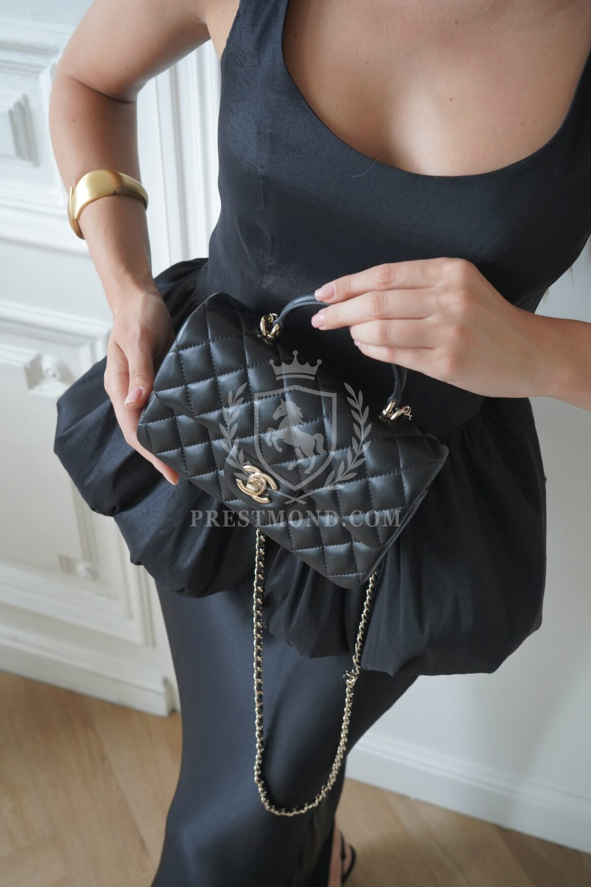 Chanel Classic Mini With Top Handle — изображение 8