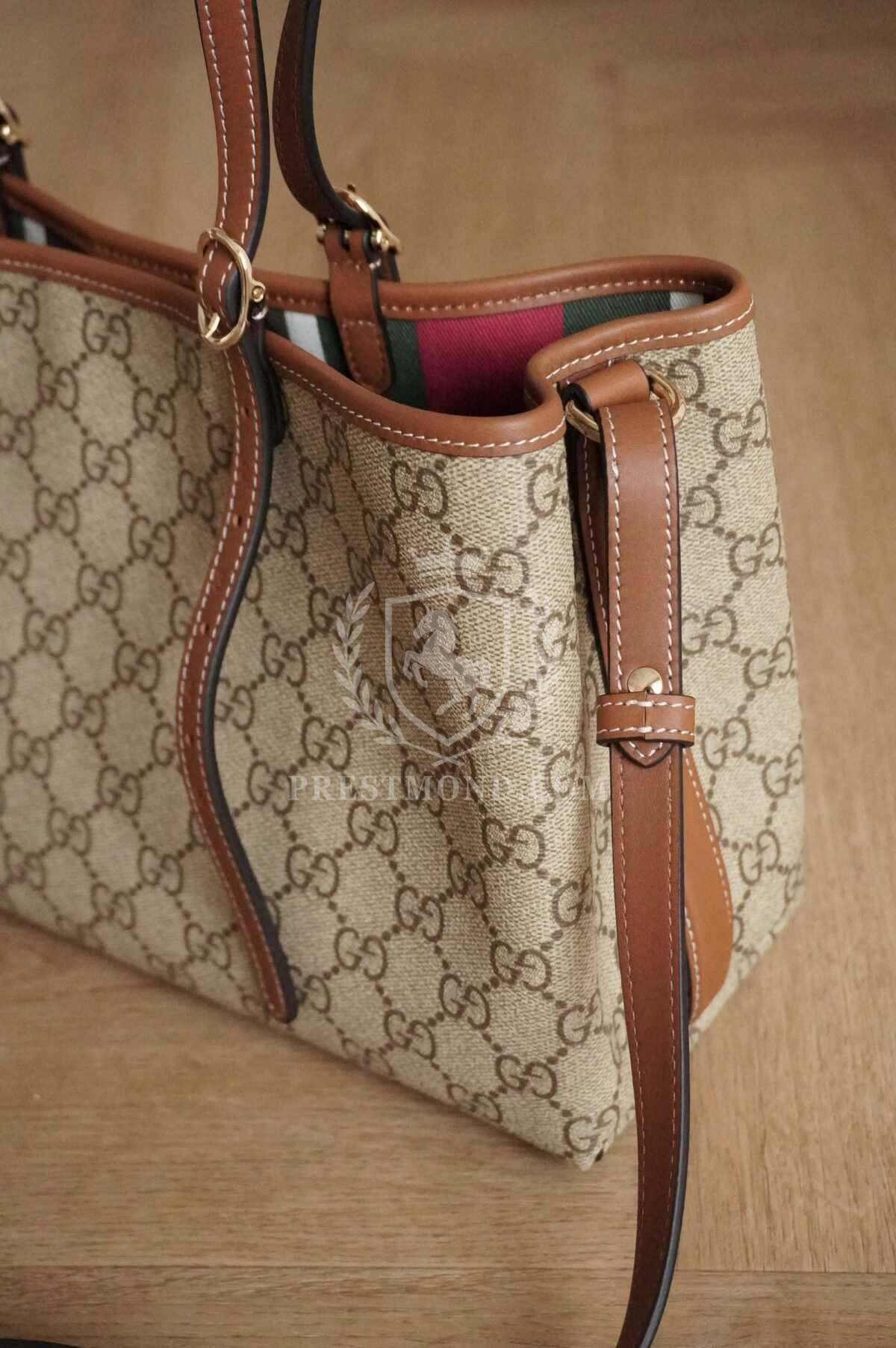 GUCCI Coated Canvas Tote Bag 30см — изображение 10