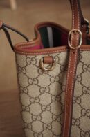 GUCCI Coated Canvas Tote Bag 30см