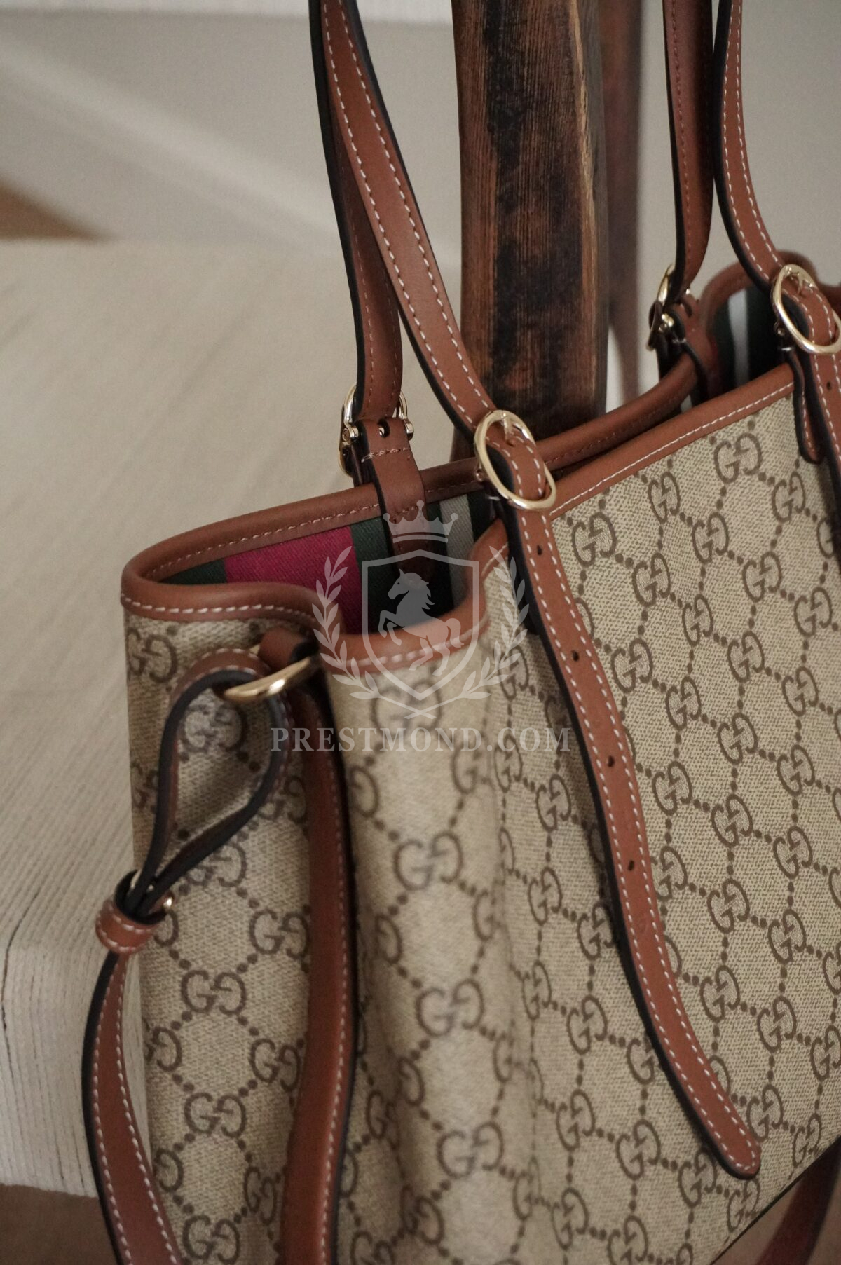 GUCCI Coated Canvas Tote Bag 30см — изображение 4