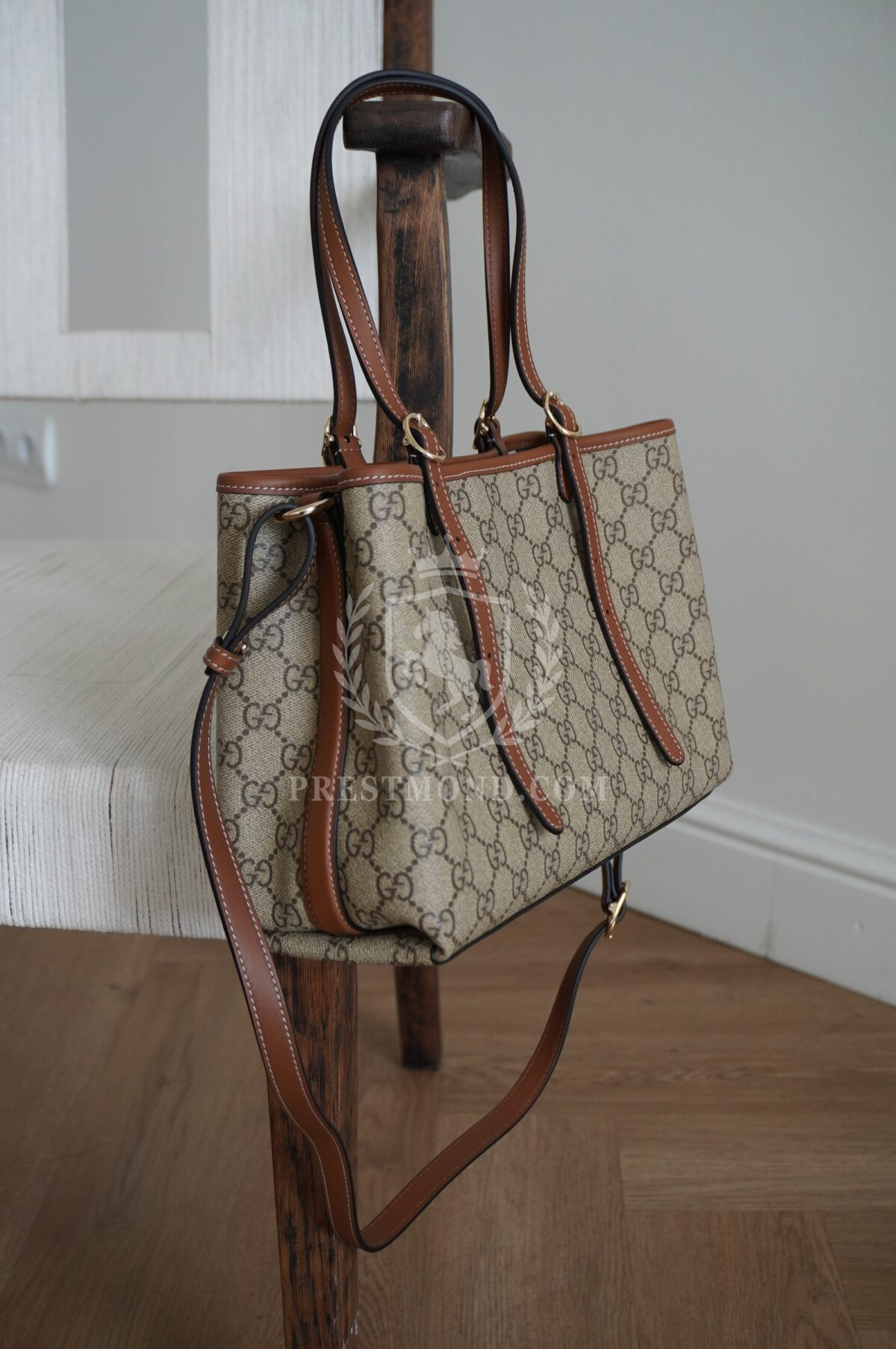 GUCCI Coated Canvas Tote Bag 30см — изображение 6