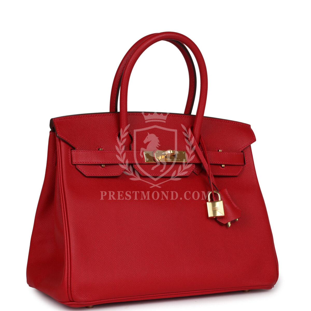 Hermes Birkin 30 Rouge Casaque Epsom GHW — изображение 2