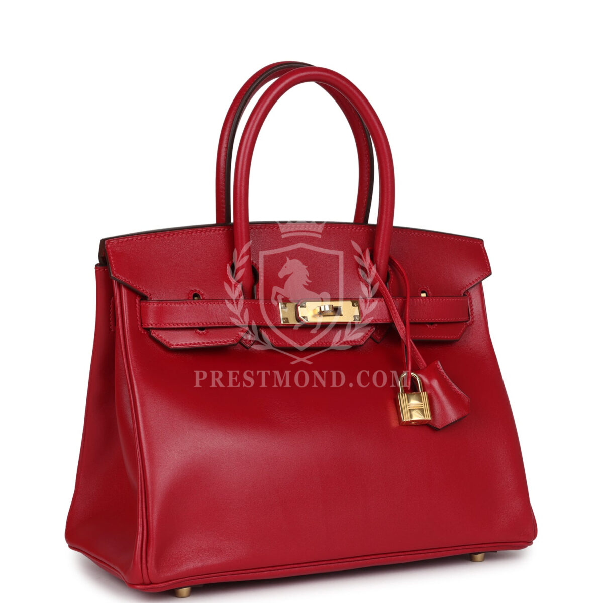 Hermes Birkin 30 Rouge Vif Tadelakt GHW — изображение 2