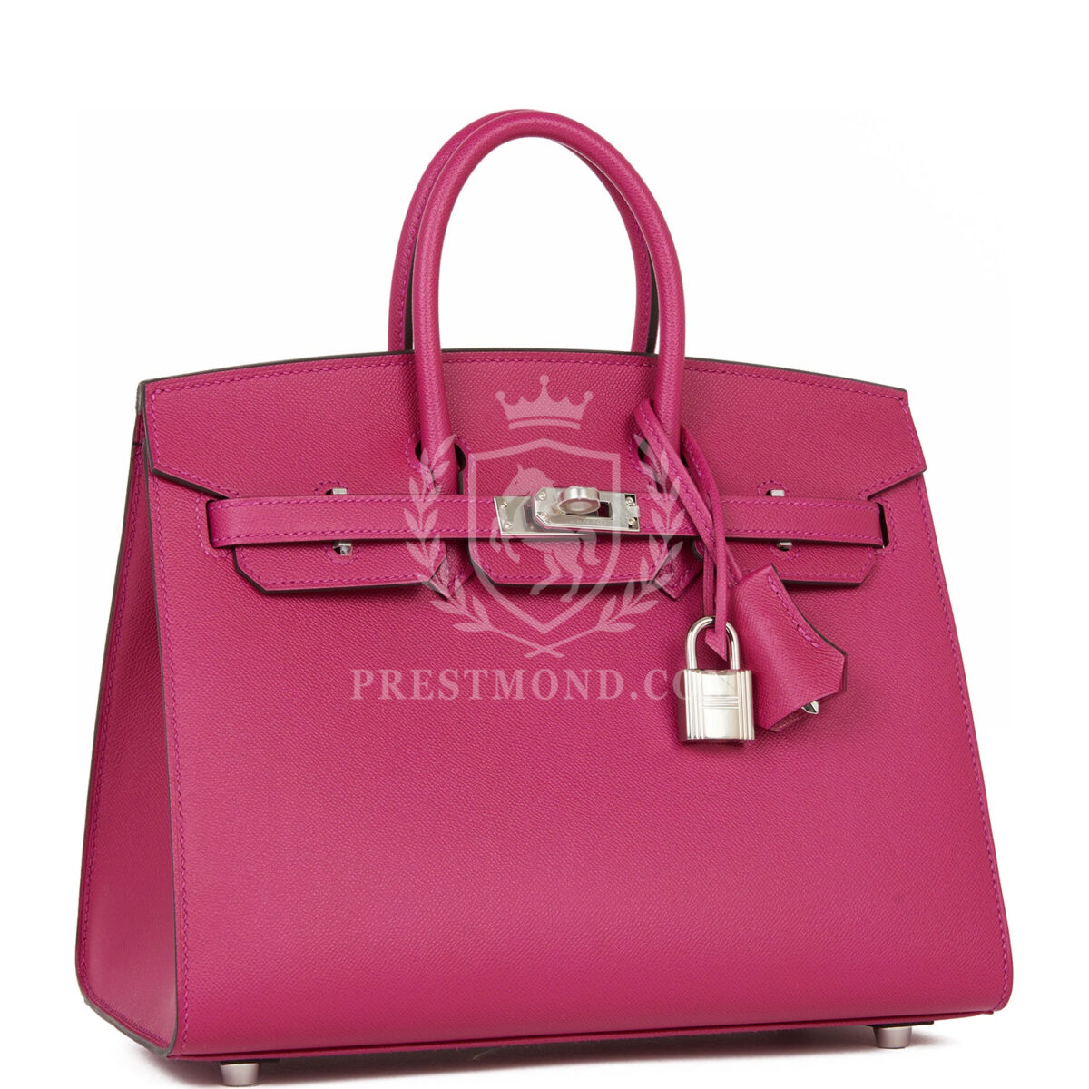 Hermes Birkin Sellier 25 Rose Pourpre Veau Madame PHW — изображение 2