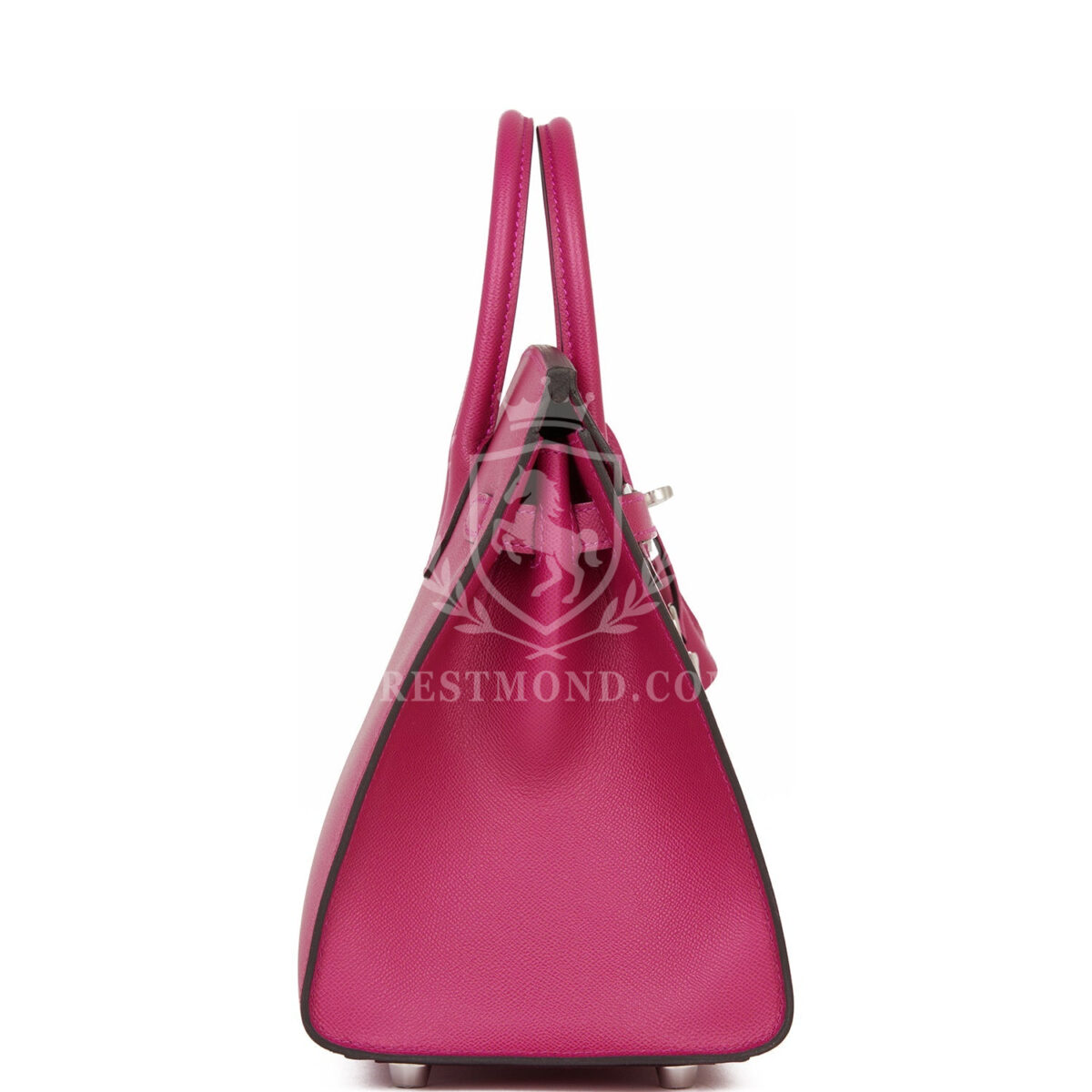 Hermes Birkin Sellier 25 Rose Pourpre Veau Madame PHW — изображение 3
