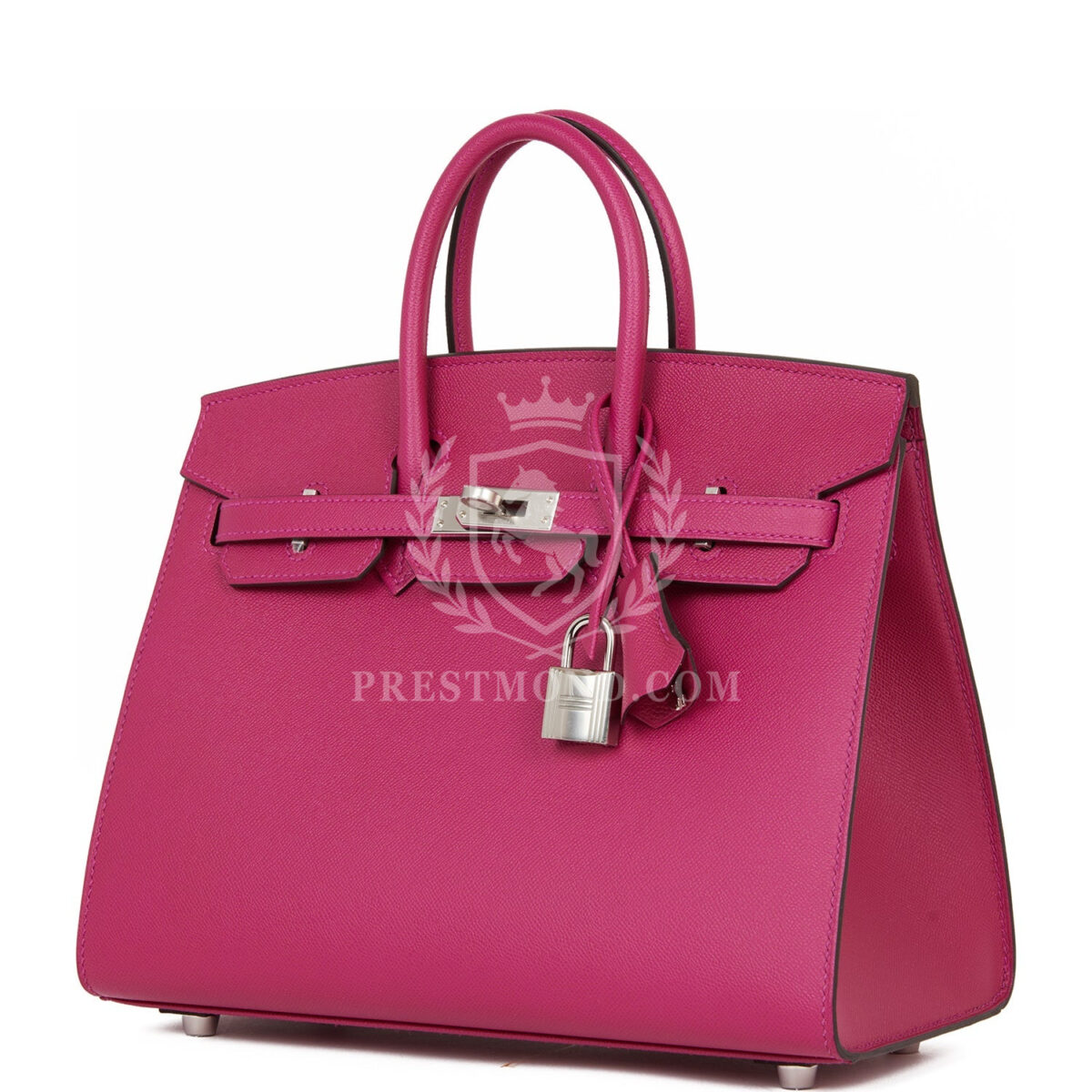 Hermes Birkin Sellier 25 Rose Pourpre Veau Madame PHW — изображение 5