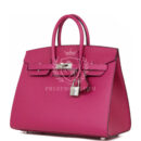Hermes Birkin Sellier 25 Rose Pourpre Veau Madame PHW