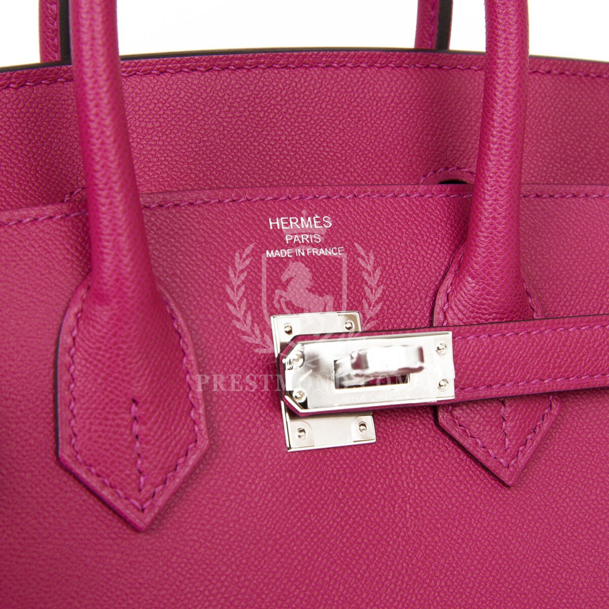 Hermes Birkin Sellier 25 Rose Pourpre Veau Madame PHW — изображение 7