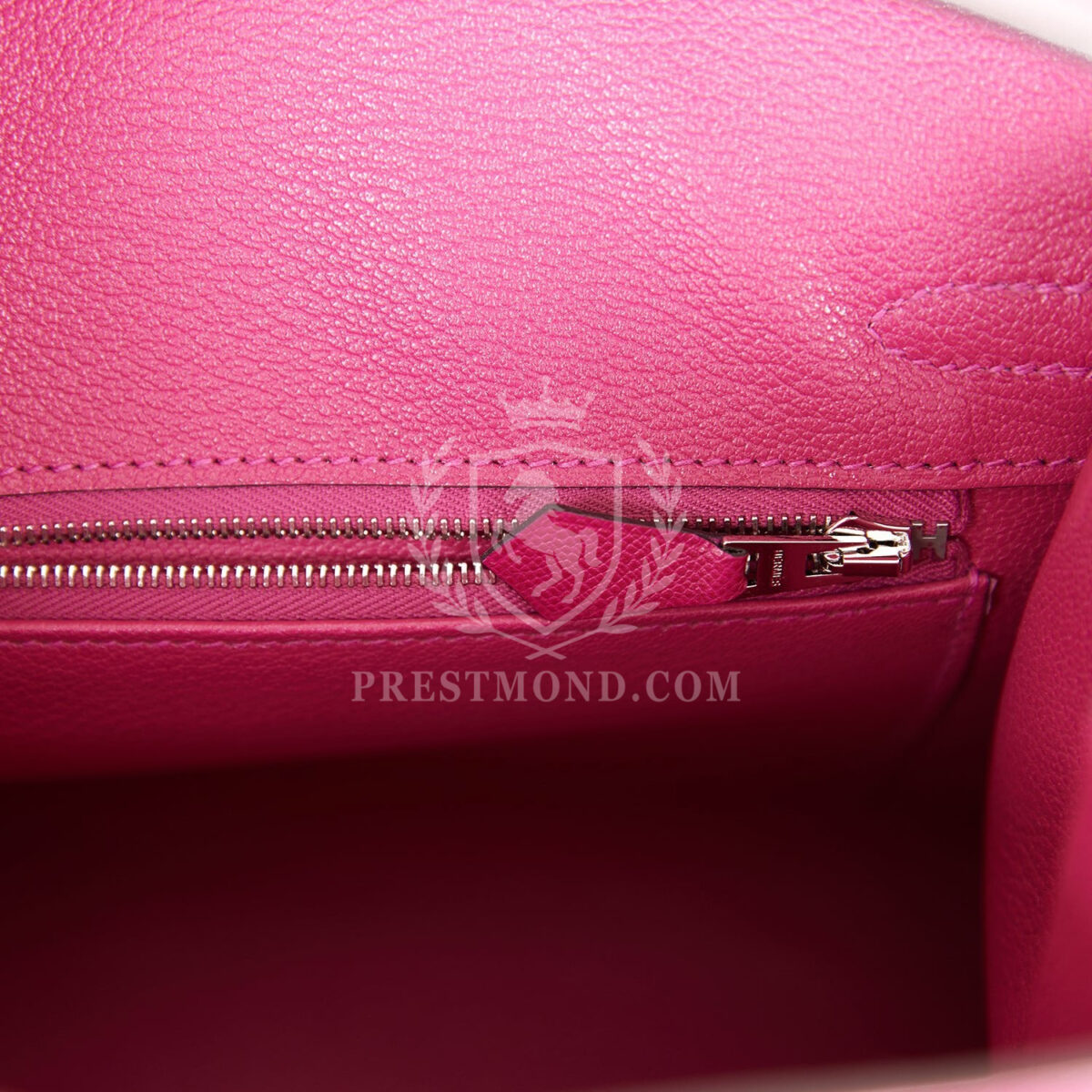 Hermes Birkin Sellier 25 Rose Pourpre Veau Madame PHW — изображение 9