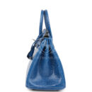 Hermes Birkin 25 Bleu Saphir Niloticus Lizard PHW