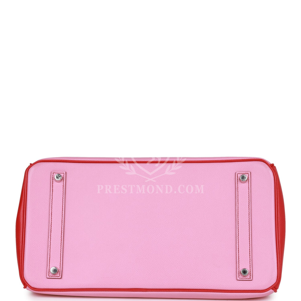 Hermes Special Order (HSS) Birkin 35 Bubblegum and Bougainvillea Epsom PHW — изображение 6