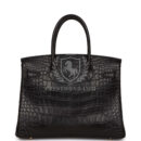 Hermes Birkin 30 Black Matte Alligator GHW