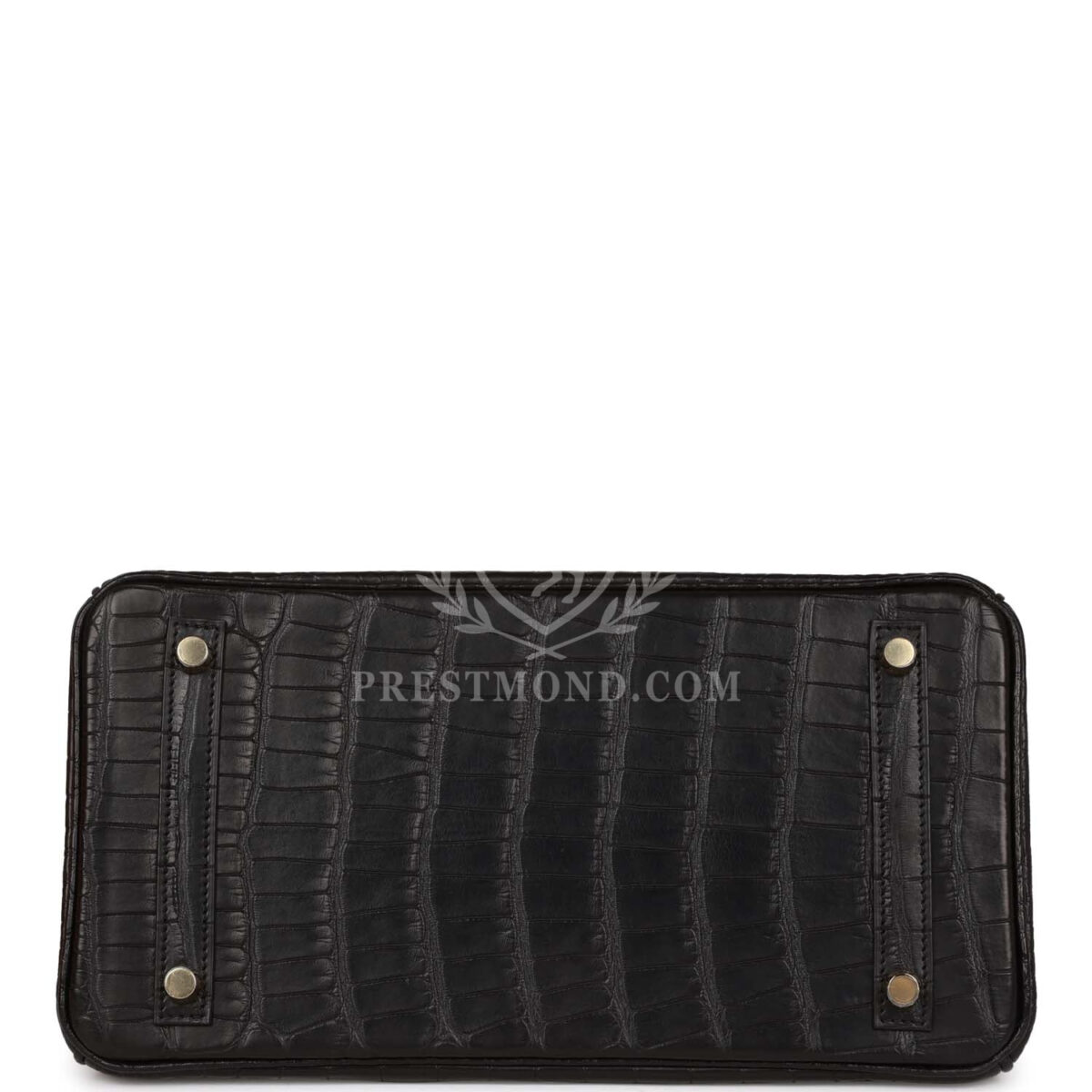 Hermes Birkin 30 Black Matte Alligator GHW — изображение 6
