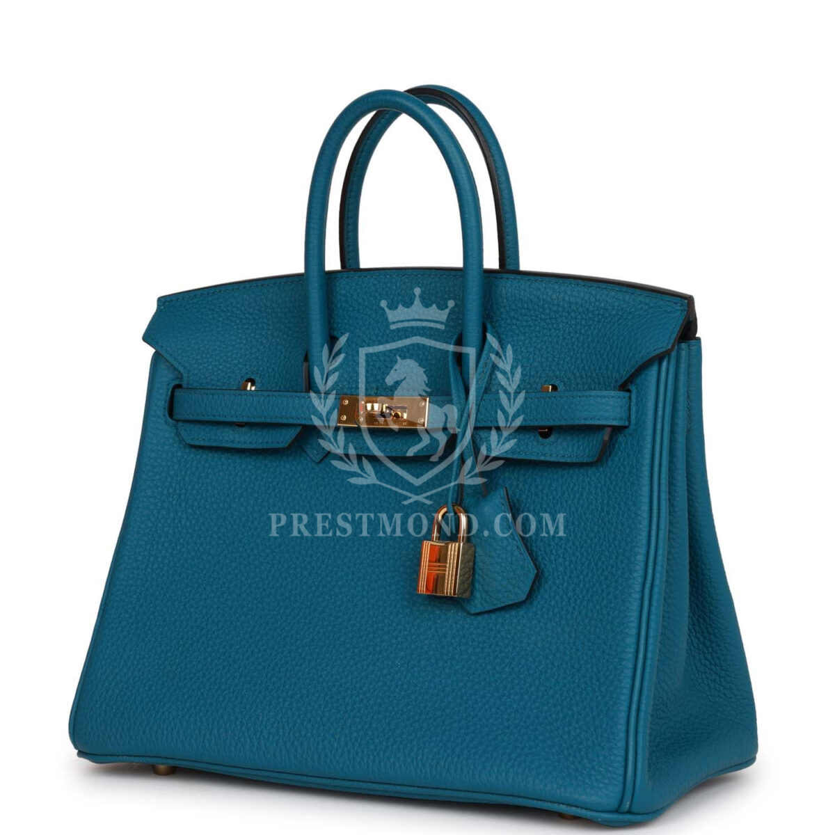 Hermes Birkin 25 Cobalt Togo GHW — изображение 5