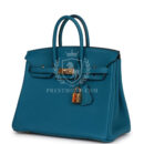 Hermes Birkin 25 Cobalt Togo GHW