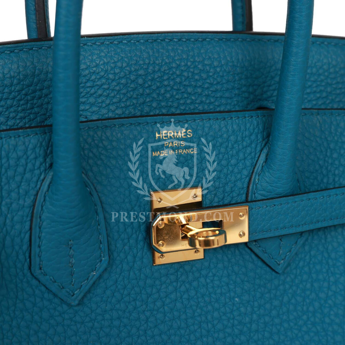 Hermes Birkin 25 Cobalt Togo GHW — изображение 7