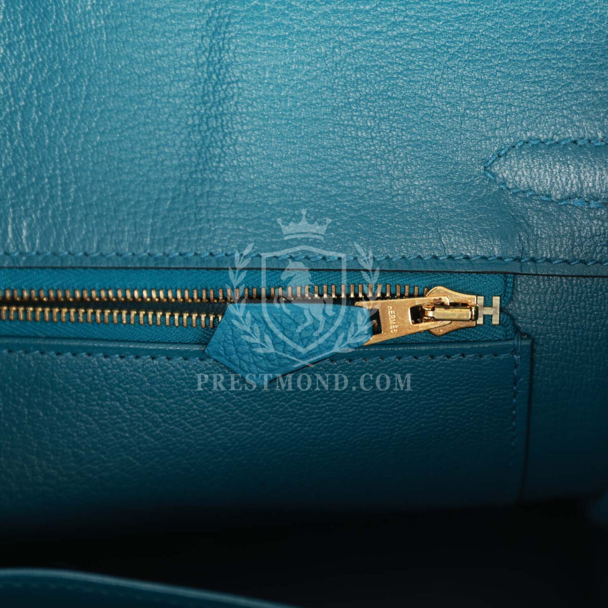 Hermes Birkin 25 Cobalt Togo GHW — изображение 9